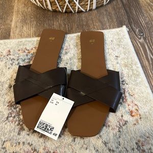 NWT H&M Brown Sandals